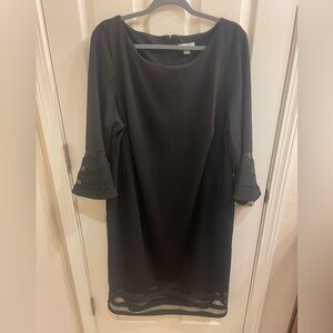NWT Calvin Klein 20W Black Dress